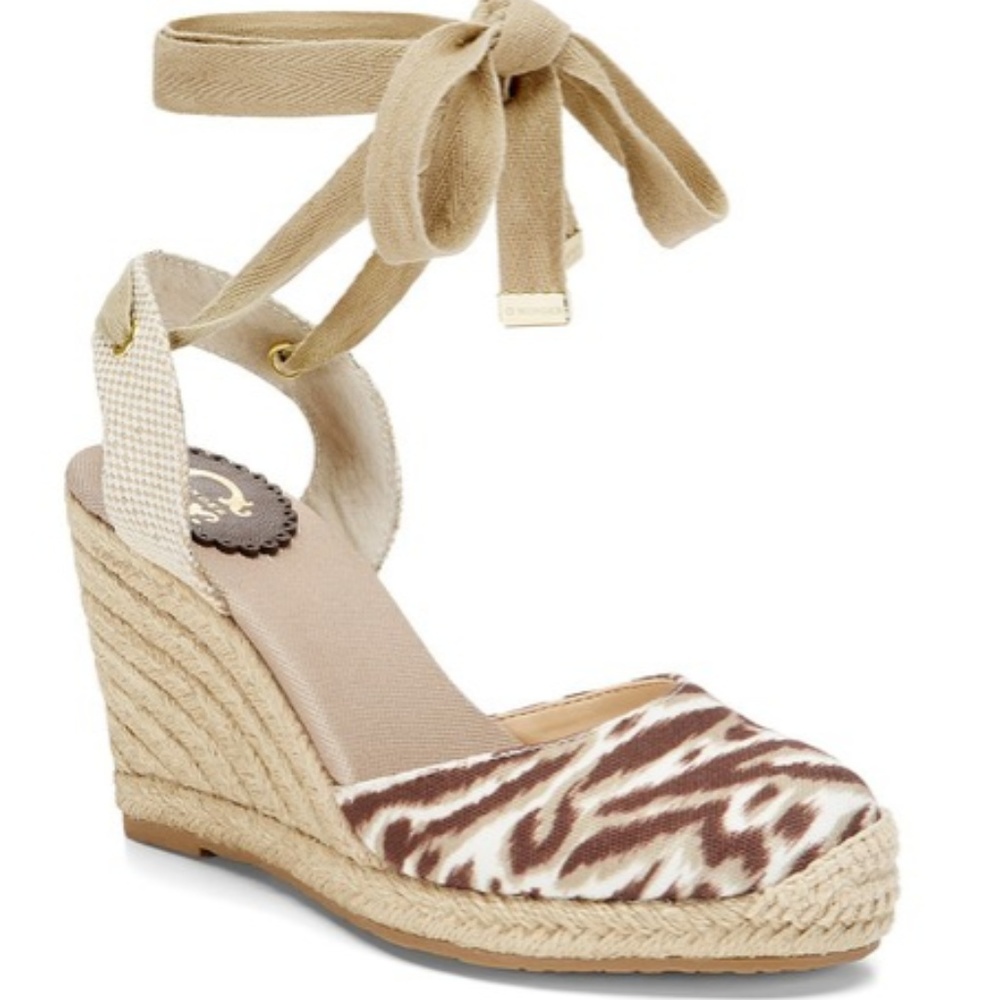 C. Wonder Wedge Heels (lace up)